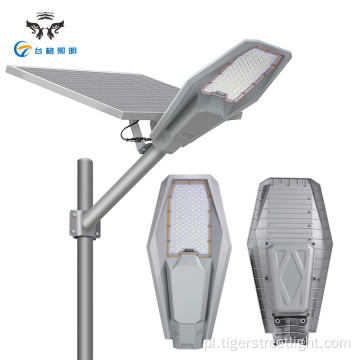 Ip67 Zewnętrzna aluminiowa lampa uliczna LED Solar